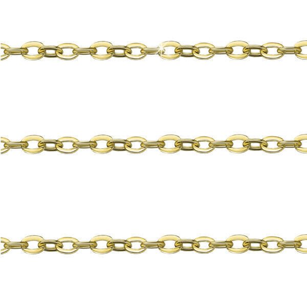 Mother's Day Angebot Halskette in Länge 45 cm aus 585 Gold